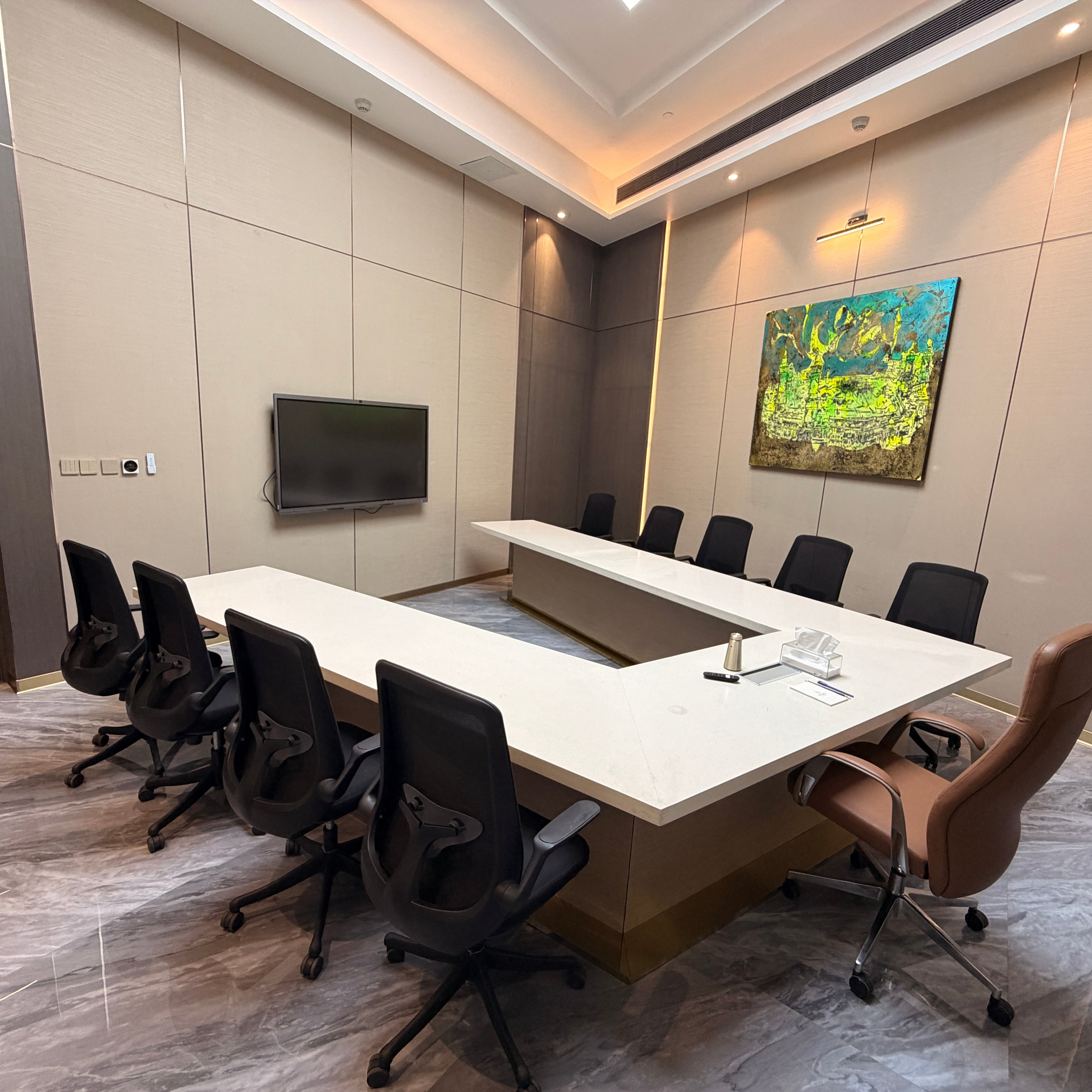 Salle de réunion – Jusqu’à 10 personnes